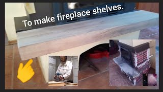 How to make an oak mantelpiece joinery design Raits Hots [upl. by Germain]