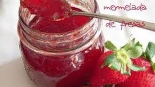 Receta Mermelada Casera De Frutilla Fresas  Silvana Cocina Y Manualidades [upl. by Mcginnis]