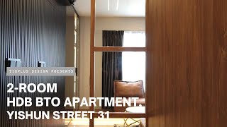 2room HDB BTO Apartment Renovation Yishun Street 31 [upl. by Rotberg]