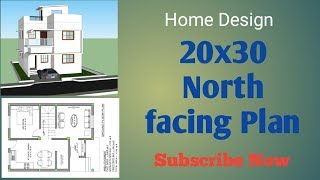 20X30 North Facing House Plan [upl. by Taro]