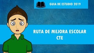 RUTA DE MEJORA ESCOLAR CTE [upl. by Atteragram]