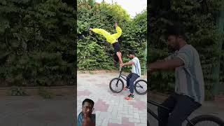 Peeche kuch notice kiya gymnast acrobatics action viralshort stunt action handspring [upl. by Zaneski]