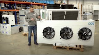 DCX DC120 liquid cooling optimized 120kW dry cooler  quick review [upl. by Svend]