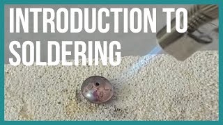 Introduction to Soldering Tutorial Jewelry Making  Beaducationcom [upl. by Barbie459]