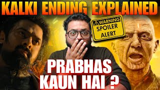 Kalki 2898AD Ending Explained Kalki 2898AD Movie Explained Kalki Movie Review Prabhas Amitabh bachc [upl. by Anawak]