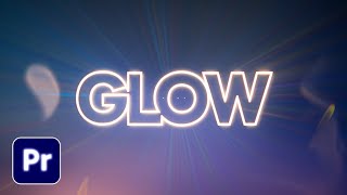 How to Make Glowing Neon Text Effect In Premiere Pro  Glowing Neon Text Effect Tutorial [upl. by Tsew]