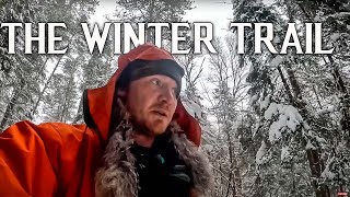 10Days Winter Camping in the Northern Forest  Life on the Winter Trail  E2  Going the Wrong Way [upl. by Ardnekat]