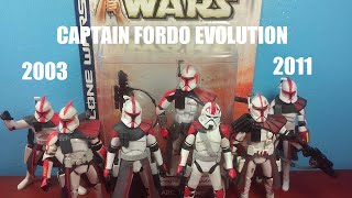 The Evolution of Captain Fordo Action Figures 20032011 [upl. by Maddalena]