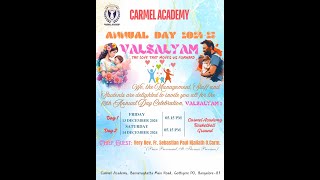 Carmel Academy  Annual Day 2024  2025  On 13th Dec amp 14th Dec 2024  Time 500pm [upl. by Aitnyc]