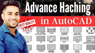 Advanced Hatching in AutoCAD  From Basic to Advanced [upl. by Ahsele406]