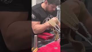 Dragging Pronation armwrestling training pronation shorts [upl. by Muryh]