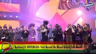 Kartoesj ft DIVERSÃO  Veer Kenne De Route Knatsj Van Boete  Halve finalist LVK 2019 [upl. by Anirtep]