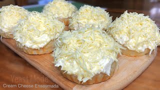 CREAM CHEESE ENSAYMADA Cream Cheese FrostingFilling Recipe [upl. by Clayson]