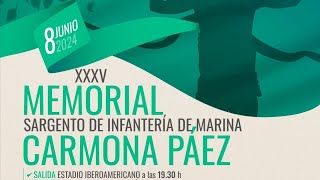 Recorrido Memorial Carmona Páez 2024running run [upl. by Gwenny854]