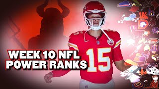 The Only HONEST NFL Power Rankings Week 10 [upl. by Aelat487]