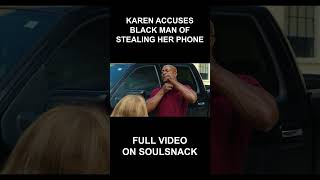 Crazy Karen Accuses Black Man Of Stealing Her Phone Then This Happens shorts [upl. by Aikram]