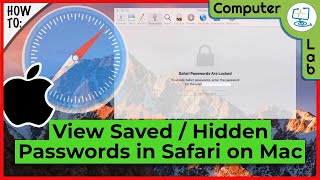 How to view blanked out Passwords in Safari on your Mac [upl. by Garrett519]