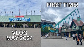 Canadas Wonderland May 2024 Vlog [upl. by Tiphane]