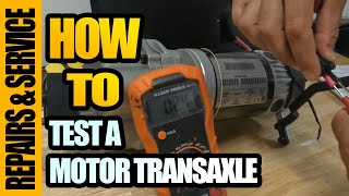 ⚙️HOW TO TROUBLESHOOT A MOBILITY SCOOTER MOTOR [upl. by Nhguav]