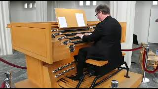 Reykjavik Iceland  Pipe Organ 2008 [upl. by Inahpets239]