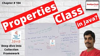 104 Properties Class in Java  Java  The Properties Class  Properties Java  Java  RedSysTech [upl. by Niggem]