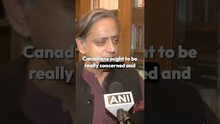 Indian Politician Shashi Tharoor Blasts Canada For Allowing Extremist [upl. by Rudy]