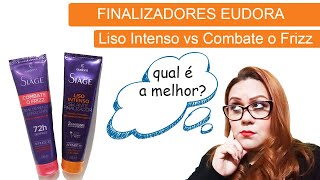 Qual é o melhor defrizante da Eudora Liso Intenso ou Combate o frizz [upl. by Nikolai710]