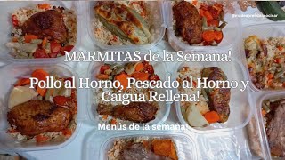 MARMITAS o Menús de la Semana 🇵🇪 Perú peruvianfood cocinafácil comidaperuana 😋 [upl. by Stelu]