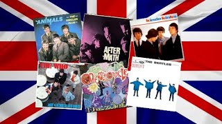 My Top 10 British Invasion Bands 60s [upl. by Mushro662]