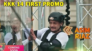 Khatron Ke Khiladi 14 First Promo Asim Riaz Stunt Rohit Shetty Impress  KKK14 [upl. by Batish568]