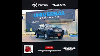 FOTON Tunland Pickup Truck with Cummins 28 Turbo Diesel Engine [upl. by Meeks]