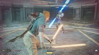 Star Wars Jedi Survivor Unlock Dual Wield Focused Parry Combine with Crossguard Defeat Boss Tague [upl. by Couchman642]