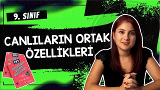 1 CANLILARIN ORTAK ÖZELLİKLERİ  9 SINIF  TYT BİYOLOJİ DERS NOTLARI  2024 [upl. by Grobe259]