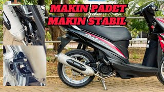 SUZUKI ADDRESS PASANG SWING ARM SKYWAVE  Vlog 34 [upl. by Keary]