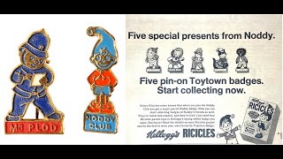 Ricicles Noddy amp Friends Club Badges amp Advert 196266 [upl. by Deragon932]