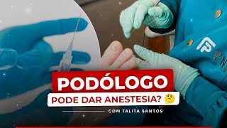 COMO FUNCIONA A ANESTESIA NA PODOLOGIA [upl. by Sherrill91]