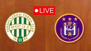 Anderlecht fc Vs Ferencváros  Europa League  live football match [upl. by Amein]