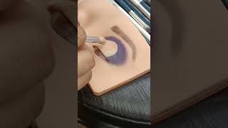 Blue eye makup eyemakeup shortday viralshort tending song [upl. by Euf]