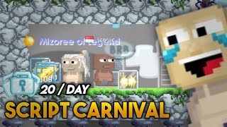 MULTIBOT  SCRIPT EVENT CARNIVAL AUTO 1 BGL  DAY gentahax powerkuy growtopia vimos [upl. by Ellenrahs749]