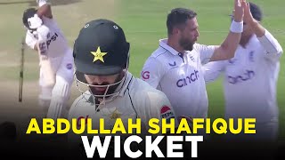 Abduallh Shafique Wicket  Pakistan vs England  1st Test Day 4 2024  PCB  M3G1K [upl. by Eillime]