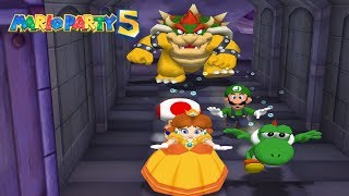 Mario Party 5  All Bowser Minigames 4K [upl. by Blackman]