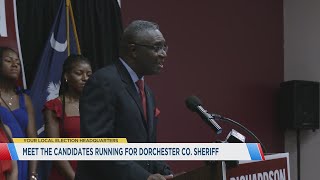 Meet the candidates running for Dorchester Co Sheriff [upl. by Nawj]