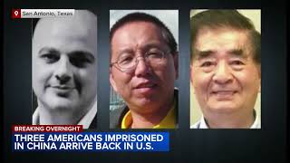 3 Americans held for years in China have been released White House says [upl. by Mateusz861]