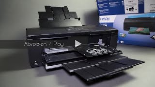 Epson 1500W Drucker Unboxing Deutsch [upl. by Murray606]