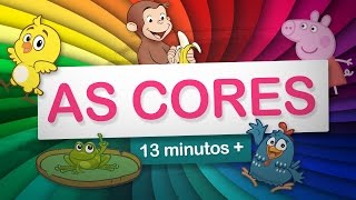 Vamos aprender as cores compilação [upl. by Ollecram11]