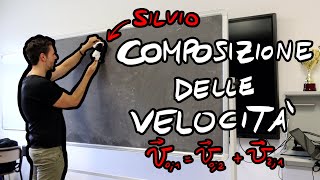 La Composizione delle Velocità  Relatività Galileiana [upl. by Nnyleimaj]