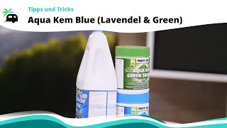 Aqua Kem Blue Lavendel amp Green [upl. by Hsakiv]