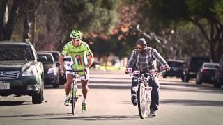 Fans Welcome Peter Sagan Back to California [upl. by Ciredor15]