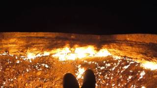 Door To Hell  Darvaza Gas Crater Turkmenistan [upl. by Proudfoot]