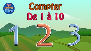 Apprendre à compter jusquà 10 en français  maternelle [upl. by Nil]